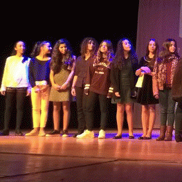 Fotografias da cerimónia de entrega de prémios aos melhores alunos do agrupamanto em 2014/2015